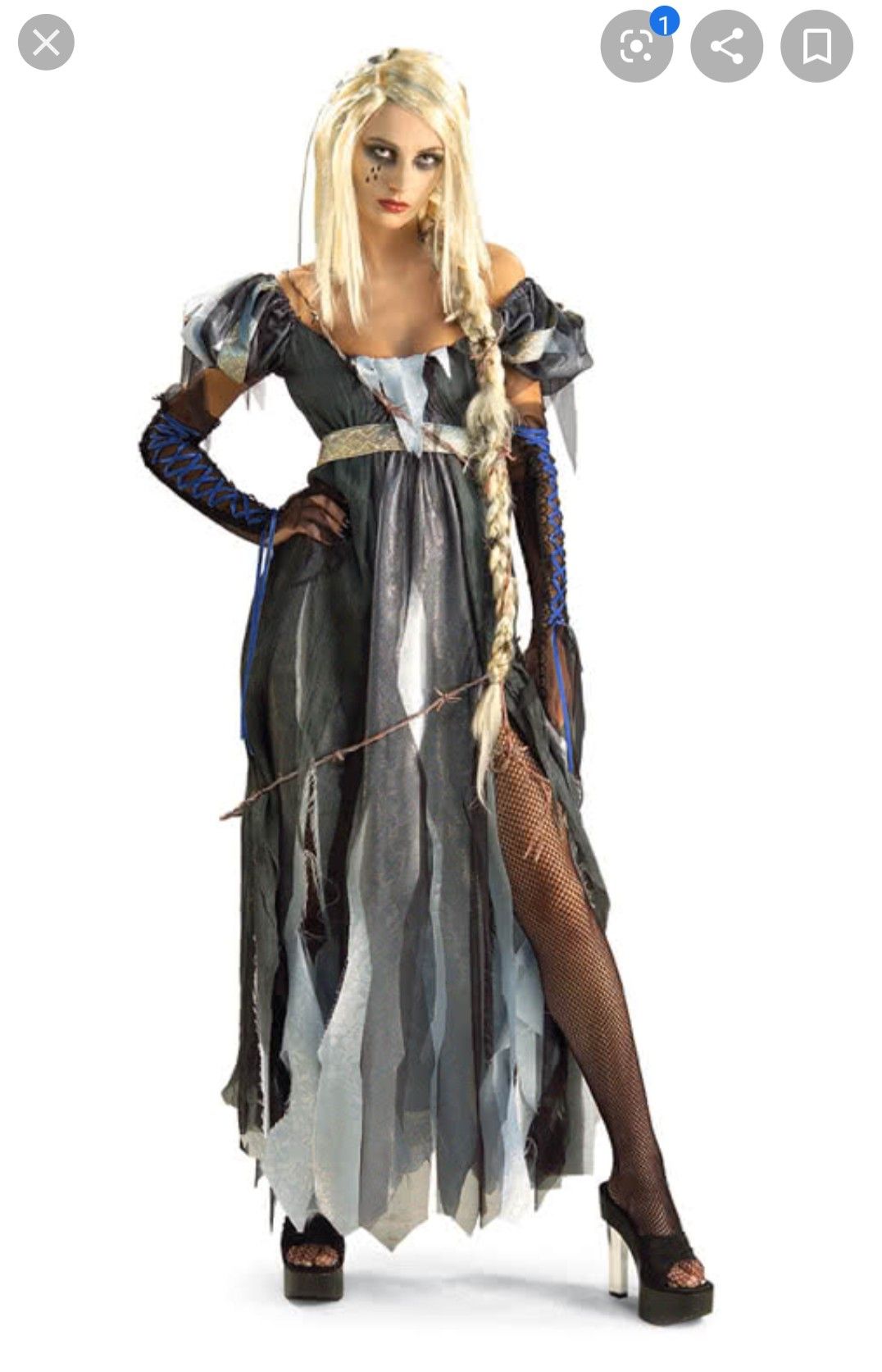 RIPUNZEL COSTUME Rapunzel Evil Theme