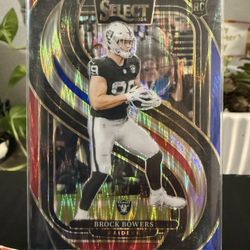 Brock Bowers rookie card