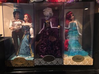 NEW! All 5 Collectible Designer Little Mermaid 🧜♀️ set