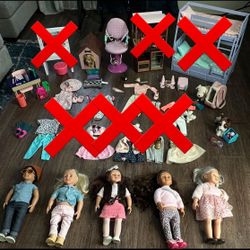Our Generation Dolls Bundle or Individual Items( Dolls, Accessories and Sets )