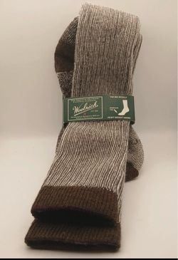 NEW Woolrich BIG WOOLLY Heavyweight Hiking Socks Merino Wool NWT Crew M