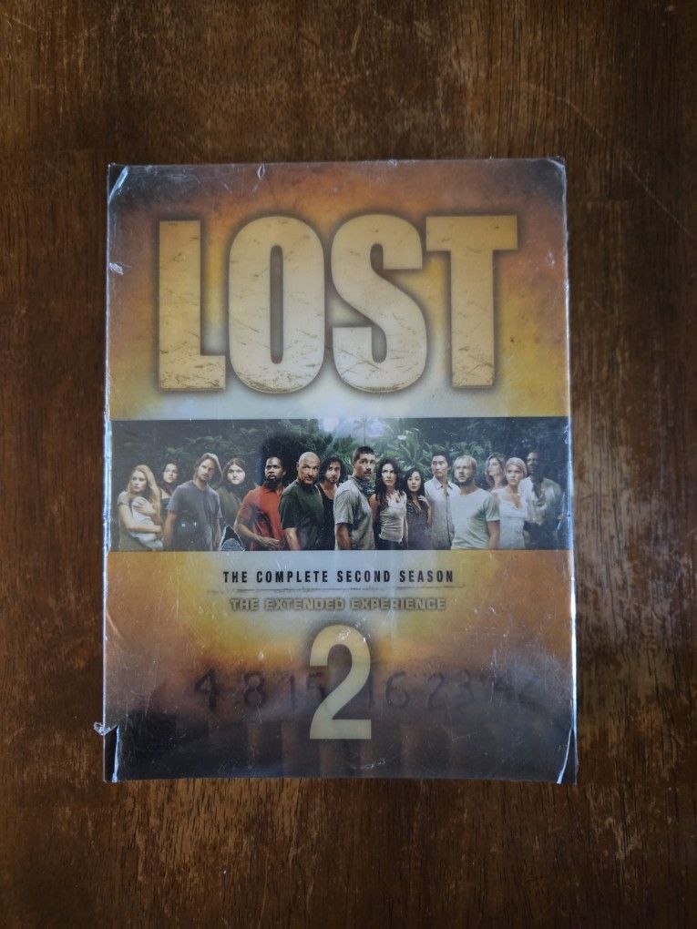 Lost: The Complete Second Season (DVD, Factory Sealed)