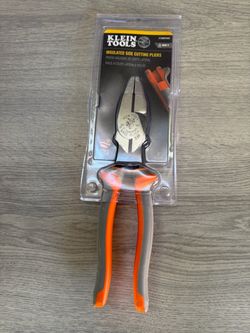 Klein Tools Insulated Pliers, Side Cutters, 9-Inch