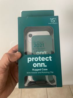 ONN. iPhone Holster & clip