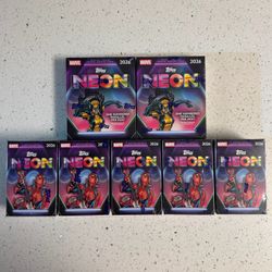2026 Topps Neon Marvel - Mega & Value Boxes