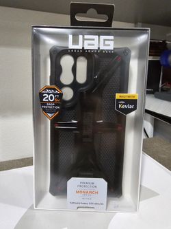 (Retail Box) MONARCH KEVLAR® SERIES GALAXY S22 ULTRA 5G CASE