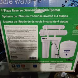 4 Stage Reverse Osmosis System Brand New