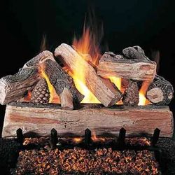 Rasmussen XF18 Natural Gas 18” CrossFire Vented Log Set *Logs Only no burner*


