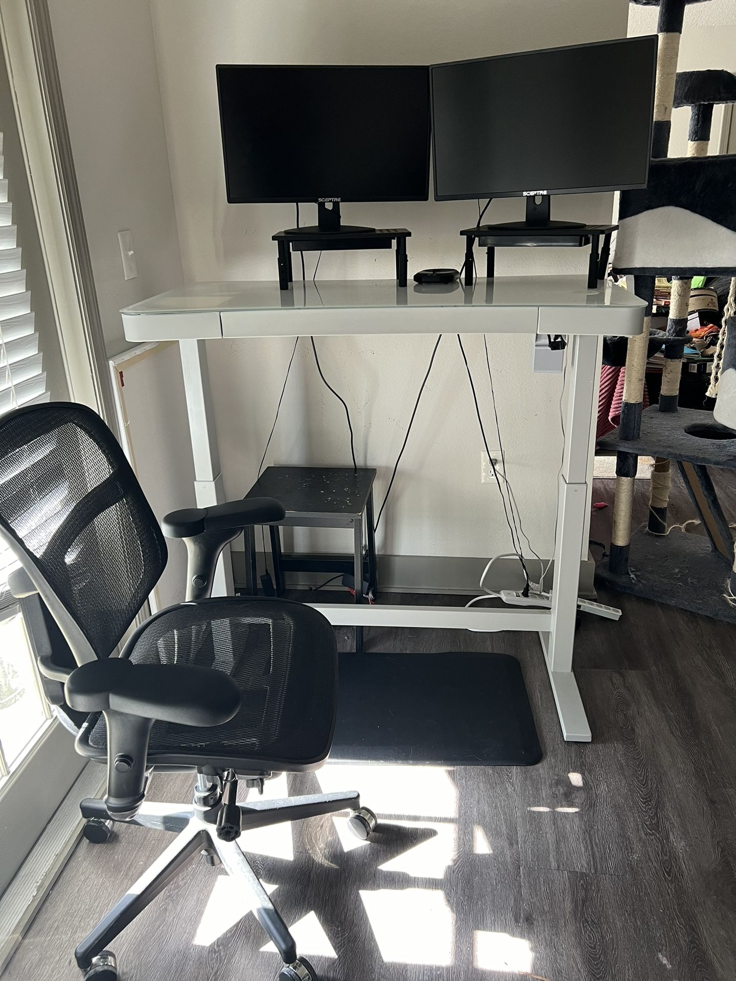 Office set — Whole Or By Item; Twin Star Home Ashford Adjustable Height Desk
