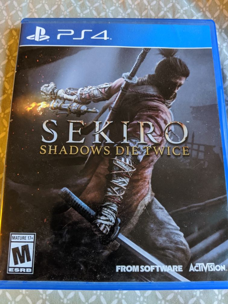 Sekiro Shadows Die Twice PS4