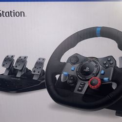 Logitech G29 Driving Force Steering Wheel And Pedals