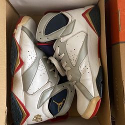 Retro Olympic Jordan 7 For The Love Of The Game Size 8.5