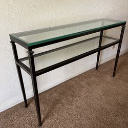 Pier 1 Imports Glass Entryway Console Table