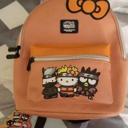 Hello Kitty Naruto  Backpack 