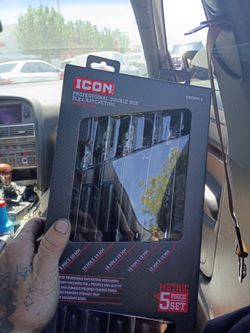 Double box icon flex ratcheting set