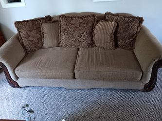 Sofa and loveseat