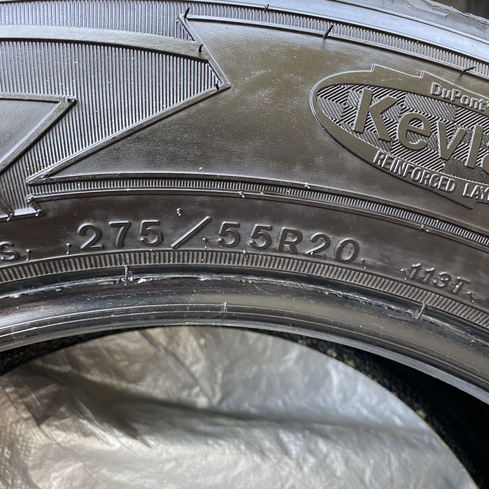 Goodyear Wrangler Kevlar Tires 