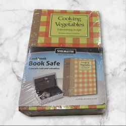 STEELMASTER Cookbook Safe with High-Security Lock and 2 Keys