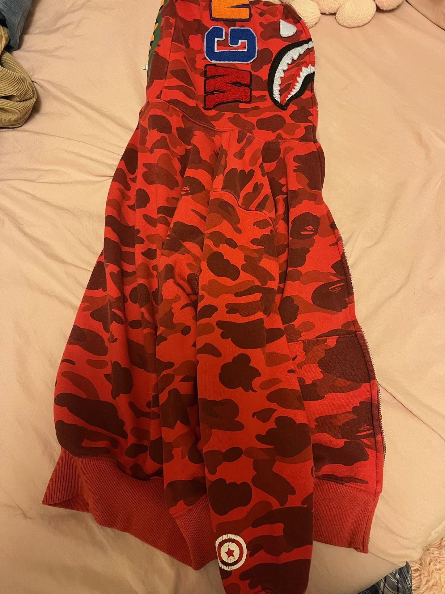 Bape camo hoodie