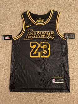 🏀New Lebron James Black 23# Mamba Edition Los Angeles Lakers