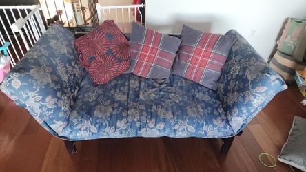 FREE: Espresso Wood Studio Day Sofa (World Market)