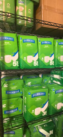 Med Adult briefs ( diapers)