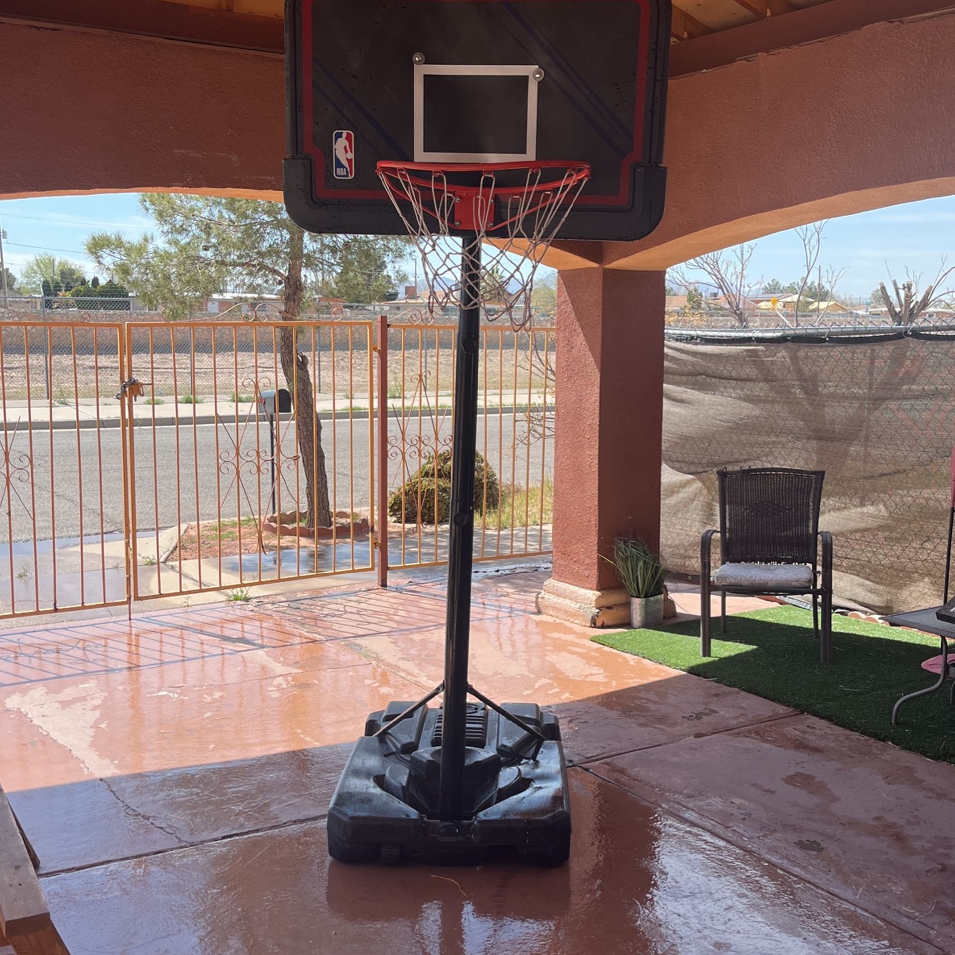 Basketball Hoop With ball