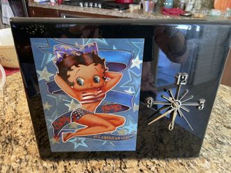 Betty Boop wall clock