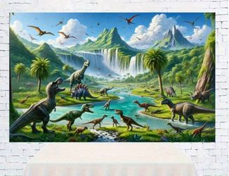 Dinosaur Backdrop 