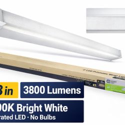 Commercial Electric 48 in. Integrated LED Wraparound Light – 3800 Lumens | 4000K Bright White