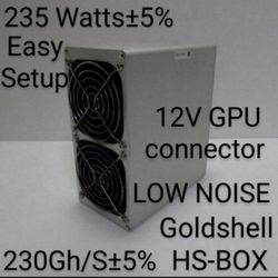 Goldshell Handshake HNS HS box SC asic crypto miner mining rig low noise