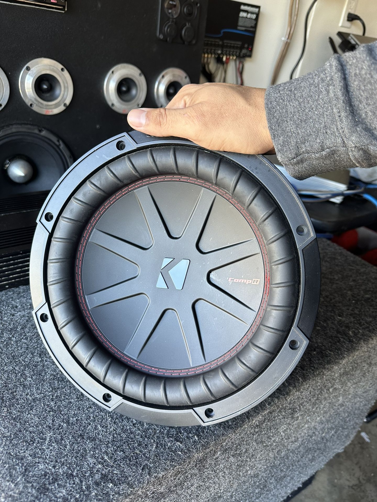 Kicker 10” comp R dual voice coil