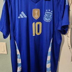 Brand New MESSI Argentina Jersey XL
