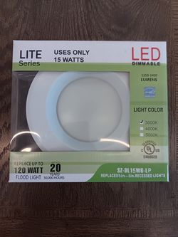 6" LED Downlights 3000K & 4000K