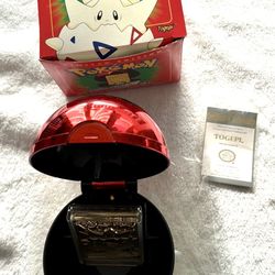Pokémon 23K Gold Plated Togepi Trading Card in original Red Box- Burger King Vintage 1999! 