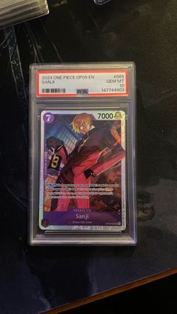 2024 Sanji One Piece Graded