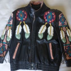 Vintage Arturo Arocha Leather Jacket 