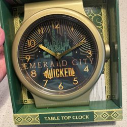 Wicked Table Top Clock NWB 
