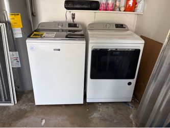 Maytag washer and dryer