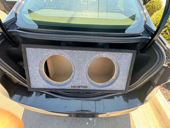 Subwoofer box 10 in dual