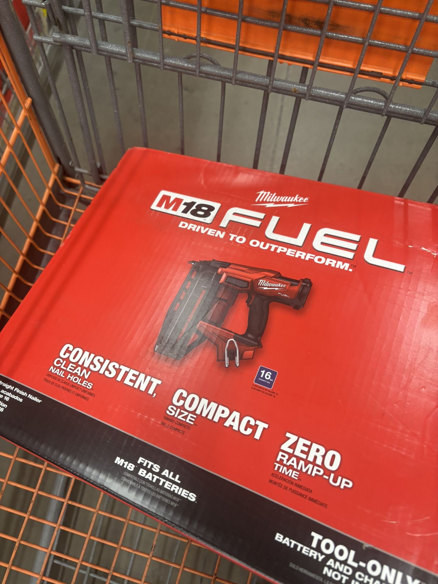 brand New Milwaukee Brad Nailer In The Box