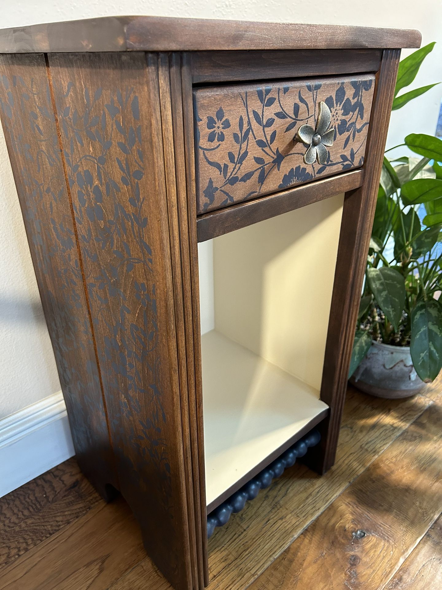 Small One-of-a-kind Antique Nightstand