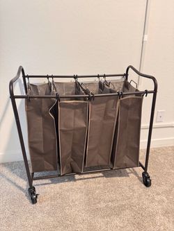4 Bag Laundry Hamper
