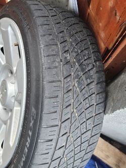 Armada rims with tires