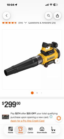 DeWalt blower combo
