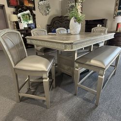 6 Pc Dining Table 
