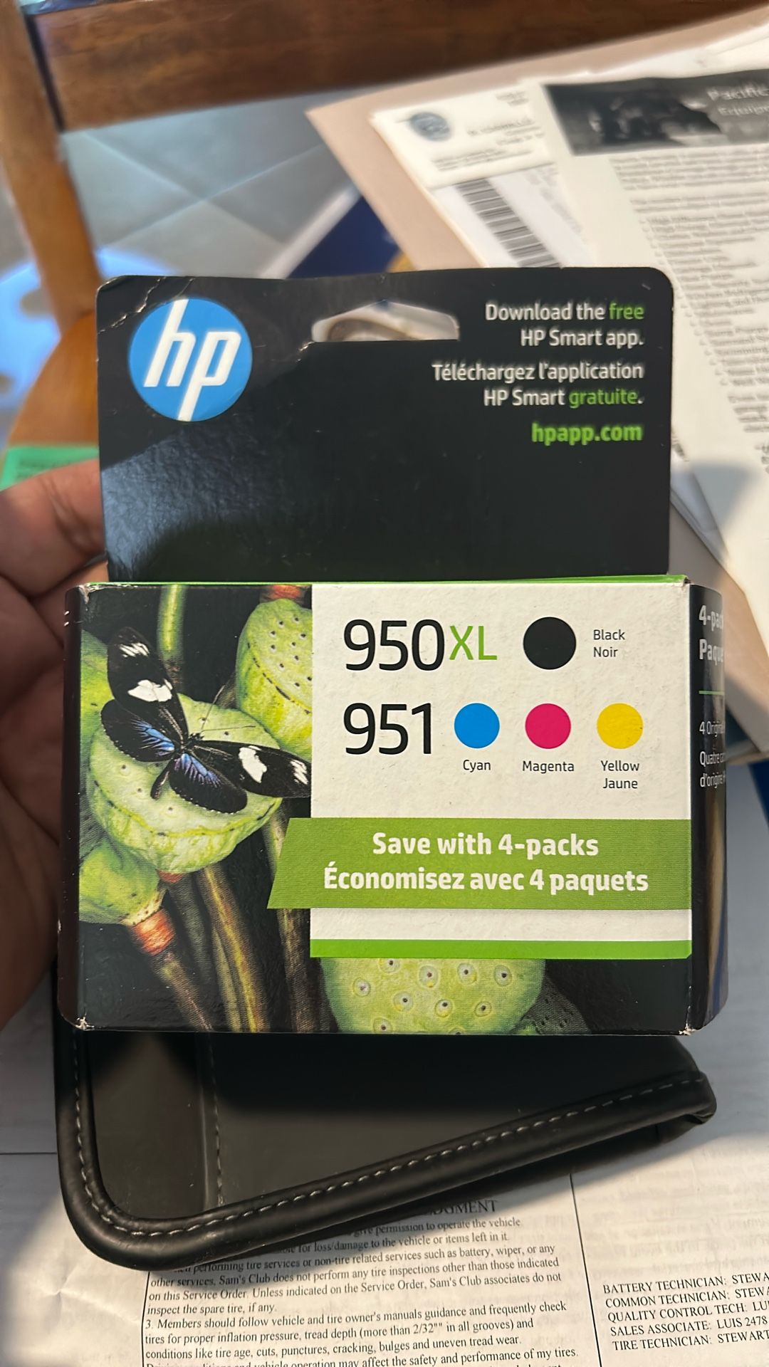HP Ink 4 pack 