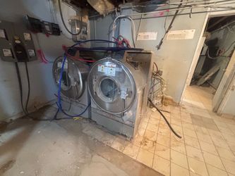 2 commercial washers