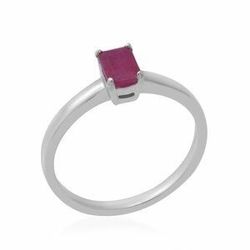 Niassa Ruby Solitaire Ring (Size 10)