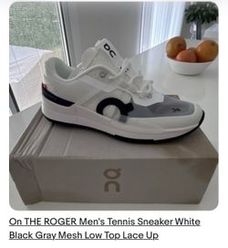 On THE ROGER Men's Tennis Sneaker